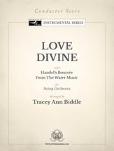 Love Divine Orchestra sheet music cover